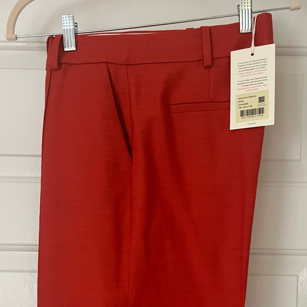 NWT Sézane Corentin Pants, color Sienna, size US 8 (FR 40) - Picture 2 of 8